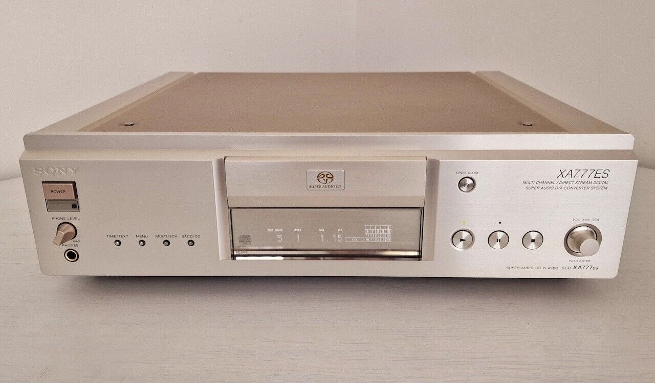 Gold-plated Sony CD Player scd-xa777es | eBay Gold-plated Sony CD Player scd-xa777es | eBay