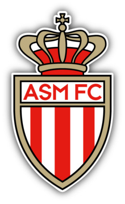 Monaco FC France Soccer Football Car Bumper Sticker Decal 3'' x 5''