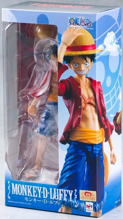 variable action heroes　ルフィ One Piece - Monkey D. Luffy Variable Action Heroes Figure