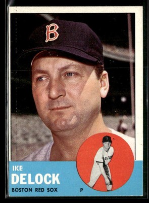 1963 Topps #136 Ike Delock VG