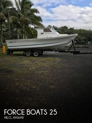2008 Force Boats 25 Used