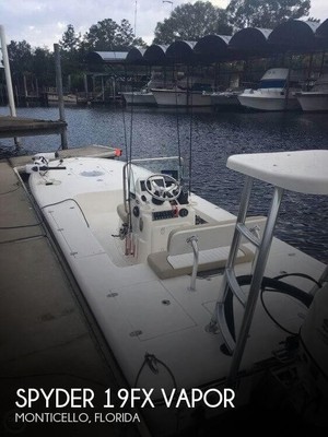 2017 Spyder 19FX Vapor Used