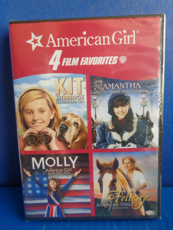 AMERICAN GIRL DOLL DVD- 4 FILMS- UNOPENED- KIT, MOLLY, SAMANTHA,