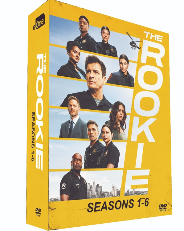 The Rookie Seasons 1-6 Collection DVD 22-Disc Box Set Brand