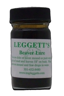 Leggett's Beaver Lure 4 oz. Bottle