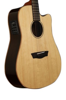 Washburn WD250SWCE  All Solid Wood Acoustic Electric Guitar