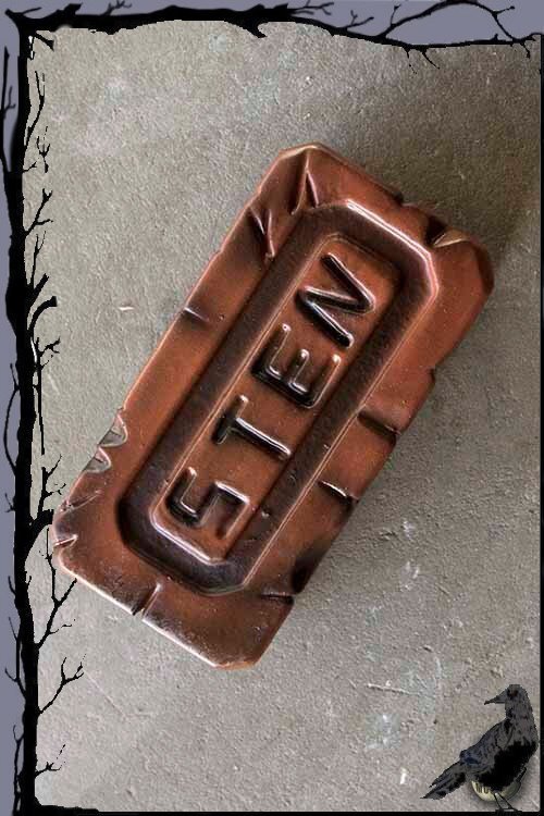 Larp-Waffenkammer - Wurfwaffen - Dark Moon Pflasterstein 20x10x6cm  Epic Armoury