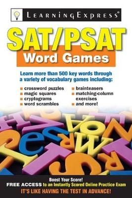 SAT/PSAT Word Games Paperback