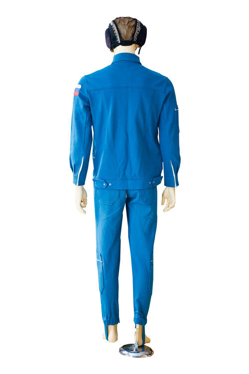 Cosmonaut Yuri Malenchenko Purportedly Flown Flight Suit Set Helmet