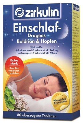 zirkulin Einschlaf Dragees Baldrian+Hopfen 80 St PZN: 0515661