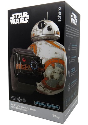 New Star Wars Special Edition BB8 AppEnabled Droid with Force Band By Sphero