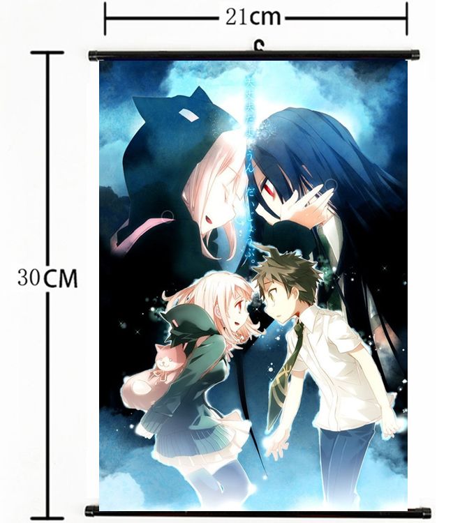 Japanese Anime Danganronpa Dangan Ronpa Poster Wall Scroll 2073