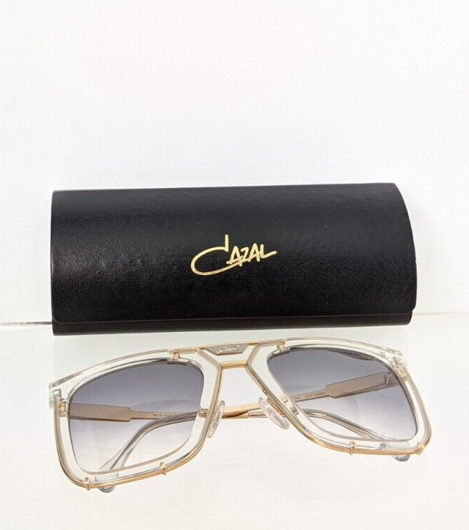 Pre-owned Cazal Brand Authentic  Sunglasses Mod. 648 Col. 003 Gold Plated 648 Frame In Gray