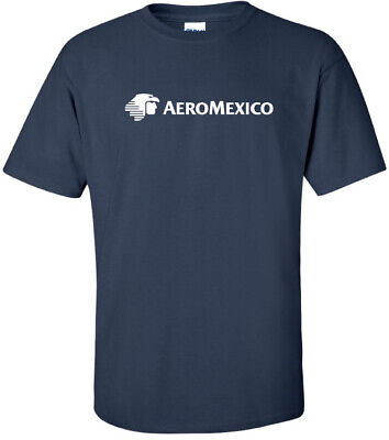 AeroMexico Vintage Logo Mexican Airline T-Shirt