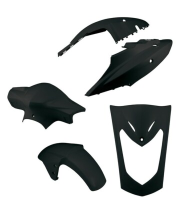 362750 Black Fairing Kit T4 Tune For Kymco Agility 50 2T RS Naked R12 2011 2012