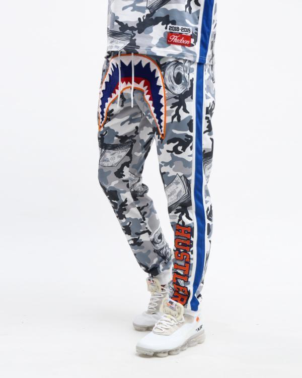 HUDSON OUTERWEAR CAMO SHARK MOUTH SET (GREY)