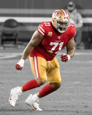 San Francisco 49ers TRENT WILLIAMS Glossy 8''x10'' Photo Spotlight Poster Print