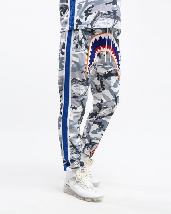 HUDSON OUTERWEAR CAMO SHARK MOUTH SET (GREY)