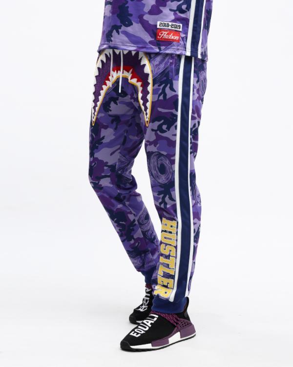 HUDSON OUTERWEAR CAMO SHARK MOUTH SET (PURPLE)