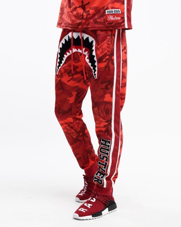 HUDSON OUTERWEAR CAMO SHARK MOUTH SET (RED)