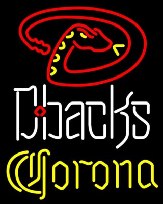 10'' Vivid LED Arizona Diamondbacks Neon Sign Light Lamp Gift Bar Club Decor
