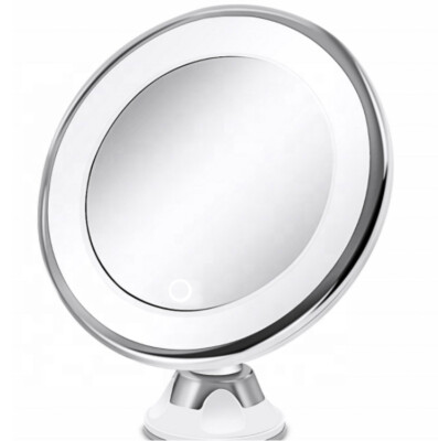 Kosmetikspiegel Schminkspiegel Rasier Makeup Spiegel LED 10-fach Vergrößerung