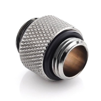 Bitspower G1/4'' 10mm Male to Male Fitting, Black Sparkle