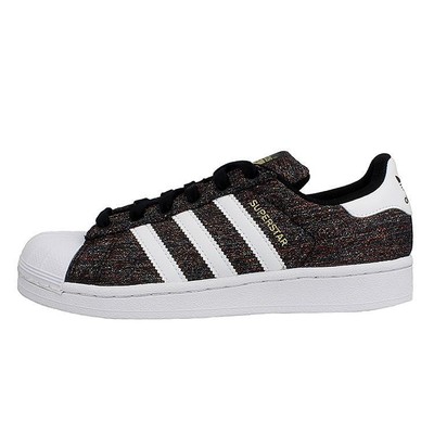 

Школа для больших детей Adidas Superstar J Черный/Белый/Черный (S80137, Black/white