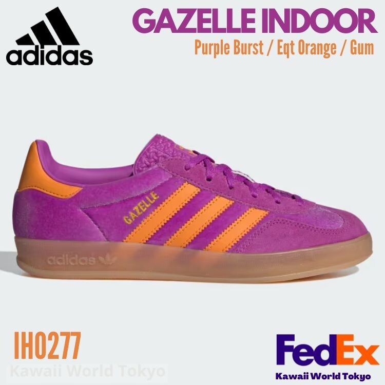 Adidas Originals GAZELLE INDOOR W Purple / Orange IH0277