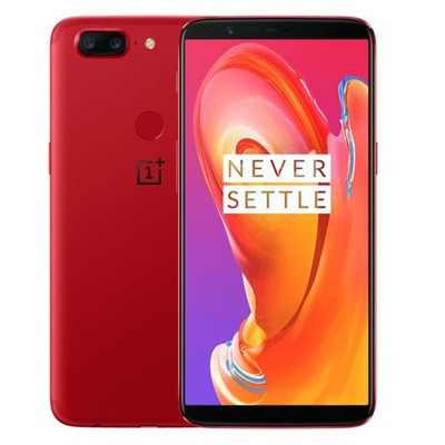 OnePlus 5T, 8 GB + 128GB, Dualsim 6,01" Android 7.1.1, 20.0MP + 16.0MP ROSSO