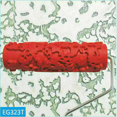 7'' Embossing Paint Roller Rubber Embossing Mold for Wall Decoration Accessories