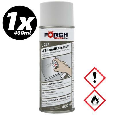 1x Förch L221 Lackspray 400ml Arktik-Weiß Mercedes Benz NFZ MB147