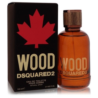 Dsquared2 Wood Eau De Toilette Spray 3.4 oz 100ml Cologne Fragrance for Men
