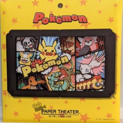 Ensky Pokemon: Paper Theater PT-L26 Pokemon Comic USA Seller