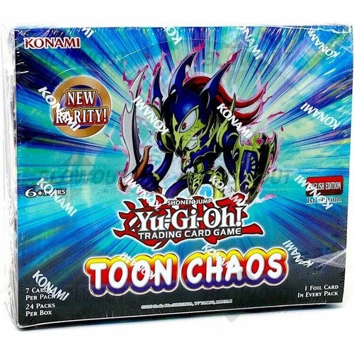 遊戯王　TOONCHAOS 1st 英語版　シュリンク付き未開封 2BOXセット 遊戯王 TOONCHAOS 1st 英語版 シュリンク付き未開封 2BOXセット