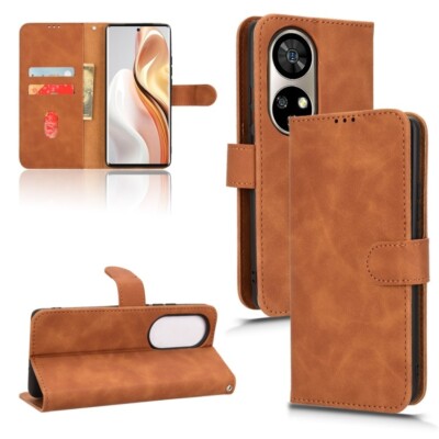 For Ulefone Note 17 Pro Skin Feel Magnetic Flip Leather Phone Case Cover Shell