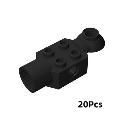 Gray Technic Rotation Joint Ball+Mod Brick W/Pin Hole,Socket Loop Parts For Lego