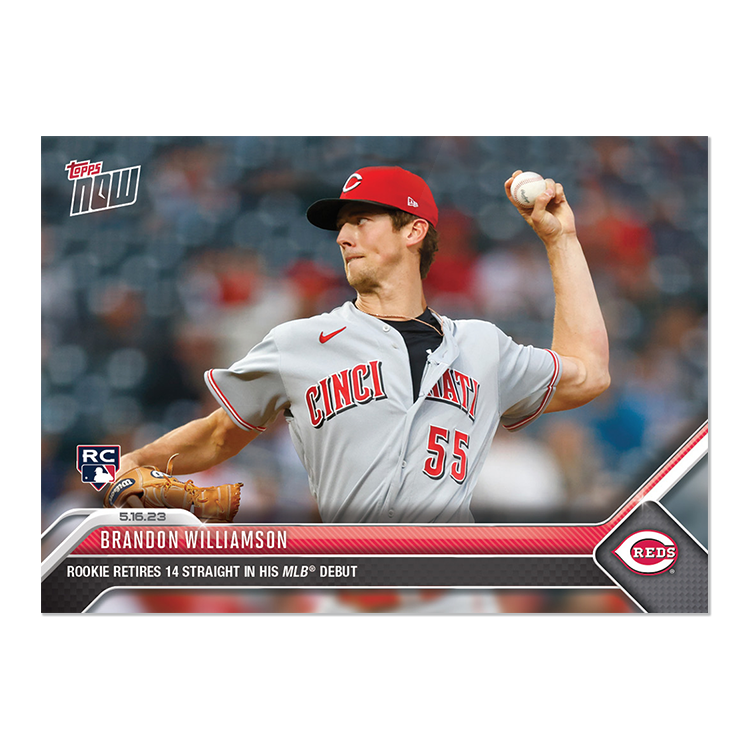 定番のお歳暮 2023 TOPPS DEBUT MLB ROOKIE RC WILLIAMSON BRANDON #301 NOW Topps