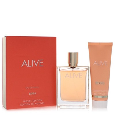 Boss Alive by Hugo Boss Gift Set -- 2.7 oz Eau De Parfum Spray + 2.5 oz Hand ...