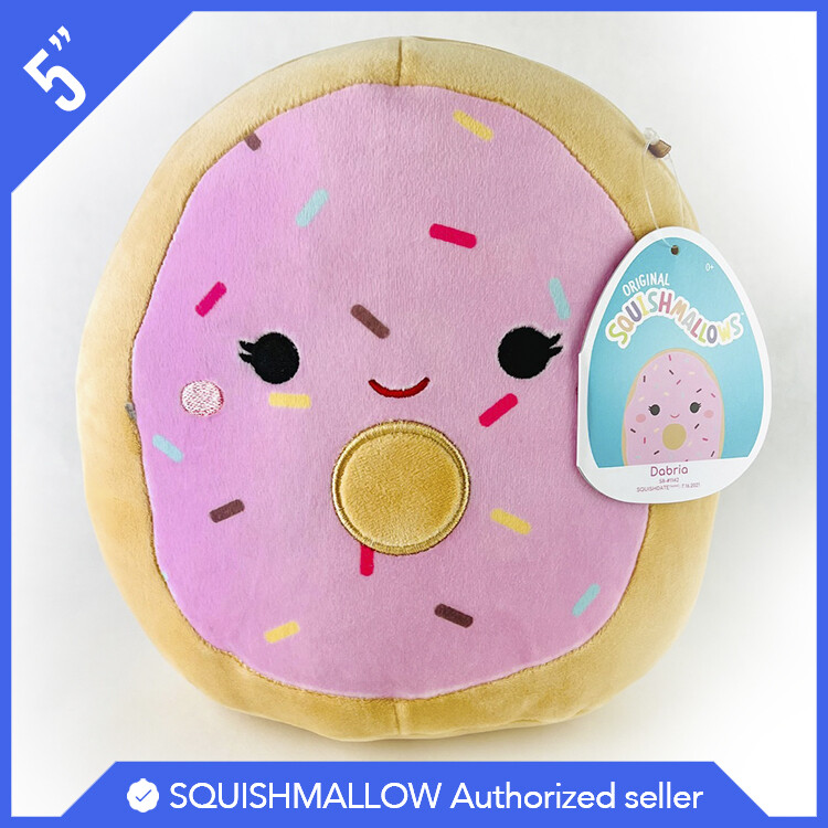 Squishmallow Official Kellytoy Plush Snack Dabria the Donut 5