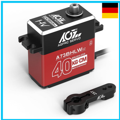 AGFRC 40 kg wasserdichte Lenkung - Digital-Servo High-Torque programmierbar