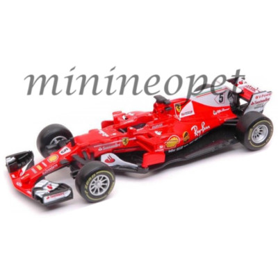 BBURAGO 18-36805 SV FERRARI RACING FORMULA F 1 SF70-H 2017 1/43 S. VETTEL #5