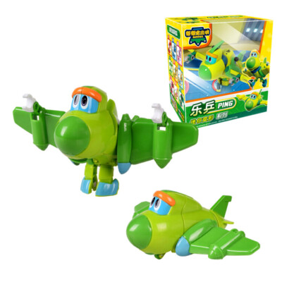 Gogo Dino Mini Dinosaur Transform Robot Figures Kids Boy Vehicle Toys Car 3.5''