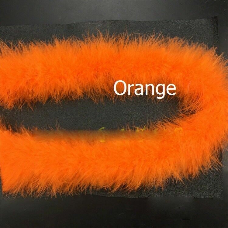 1PC Fur Edging Trim Furry Fluffy Feather String DIY Costume Decor Sewing Crafts