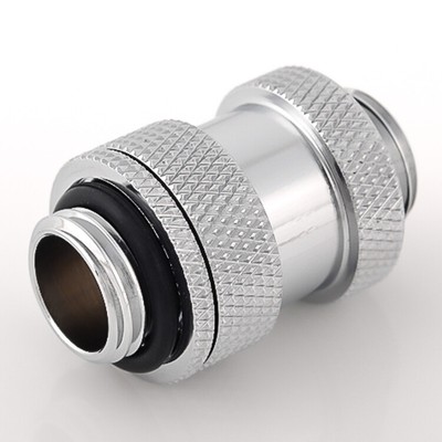 Bitspower G1/4'' Adjustable Aqua Link Pipe (22-31mm), Silver Shining