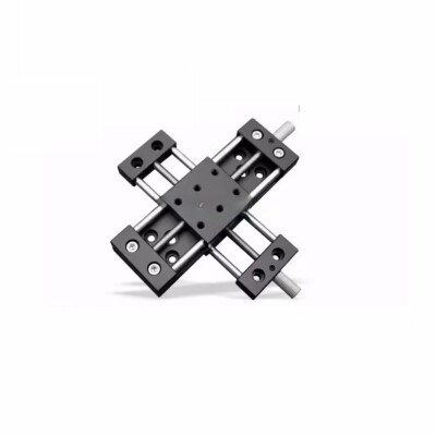 CNC XY axis Precision manual sliding table DXY40-50 Slide screw guide rail