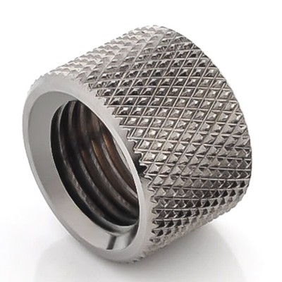 Bitspower G1/4'' F/F Multi-Transfer Fitting, 12mm, Black Sparkle