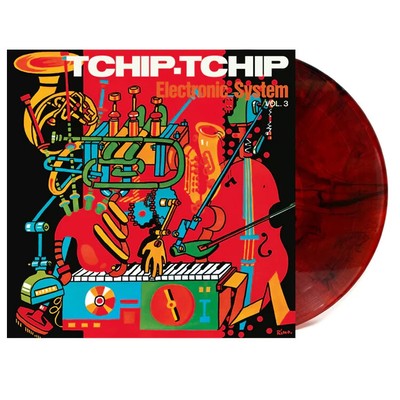 Electronic System  Tchip-Tchip (Vol. 3) Fire Or./Black Real Gone ltd 100 SEALED