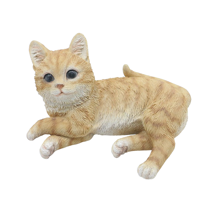 Katze Deko Figur Dekofigur Katzenfigur Gartendeko Katzen Gartenfigur Dekoration