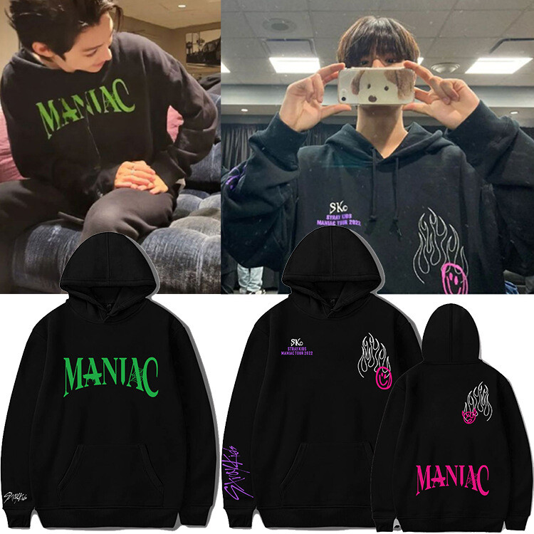 Kpop 스트레이 키즈 MANIAC TOUR 2022 Cotton Sweater